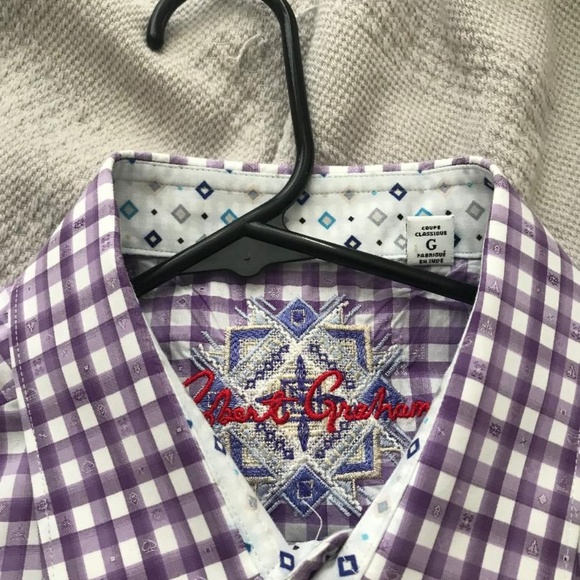 Robert Graham button down shirt - L - Picture 2 of 3